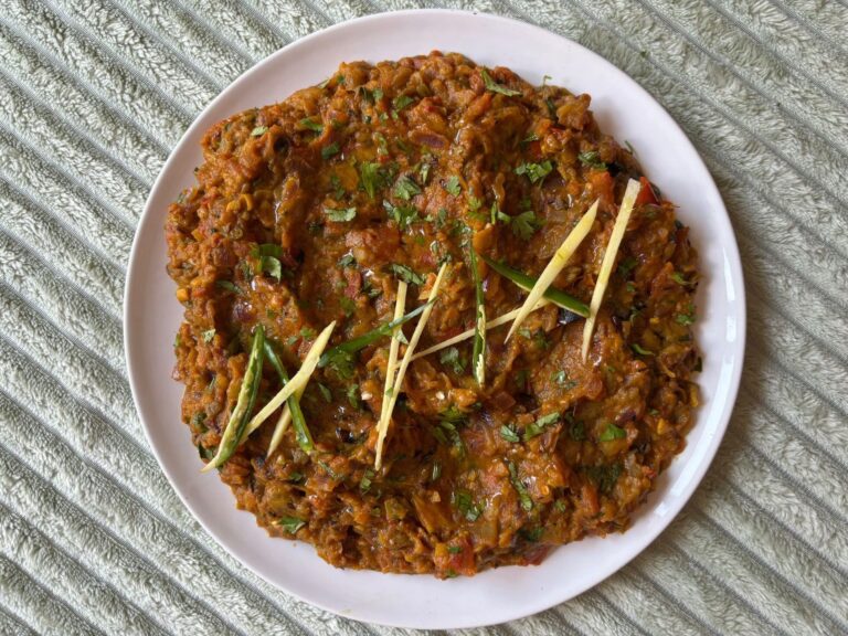 Baingan Bharta: El Secreto Ahumado de la India