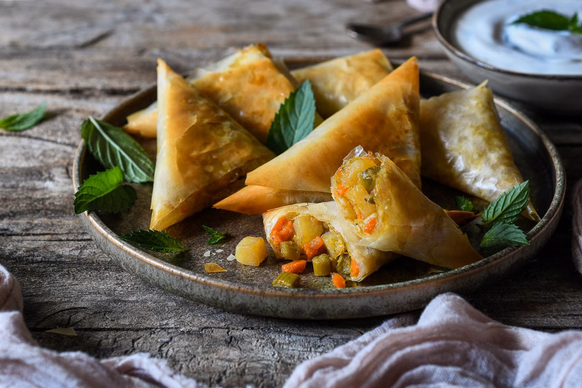 ¿Cuál es el origen de la samosa?