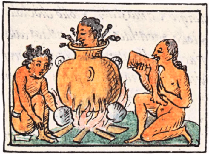 &iquest;Los indios cocinaban su carne?