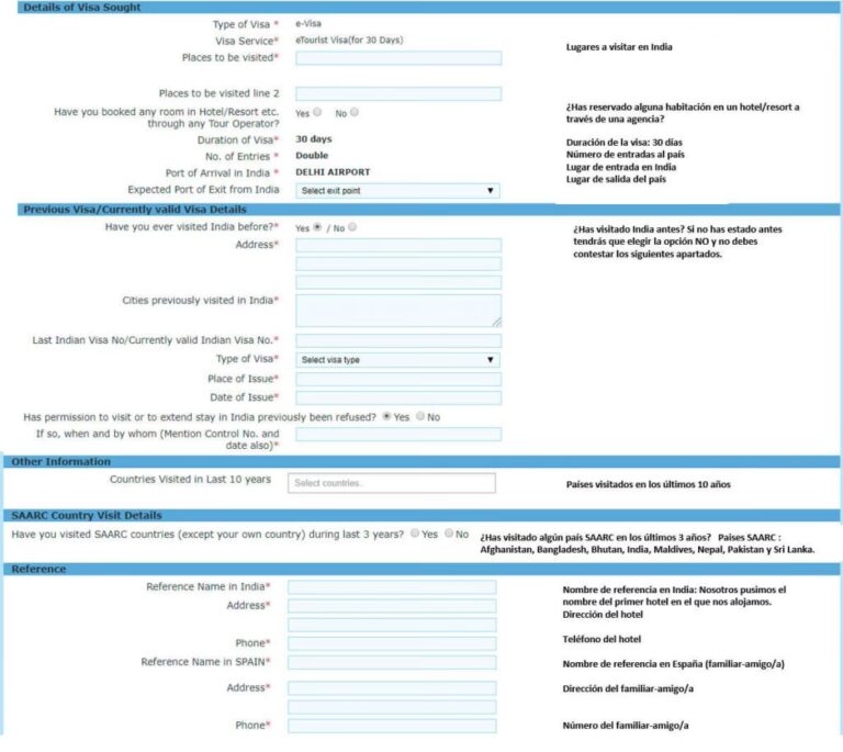 Gu&iacute;a e-VISA India: Tu Pasaporte al Sabor