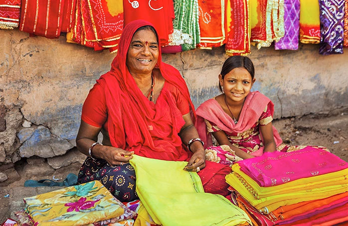 ¿Es barato comprar tela en India?