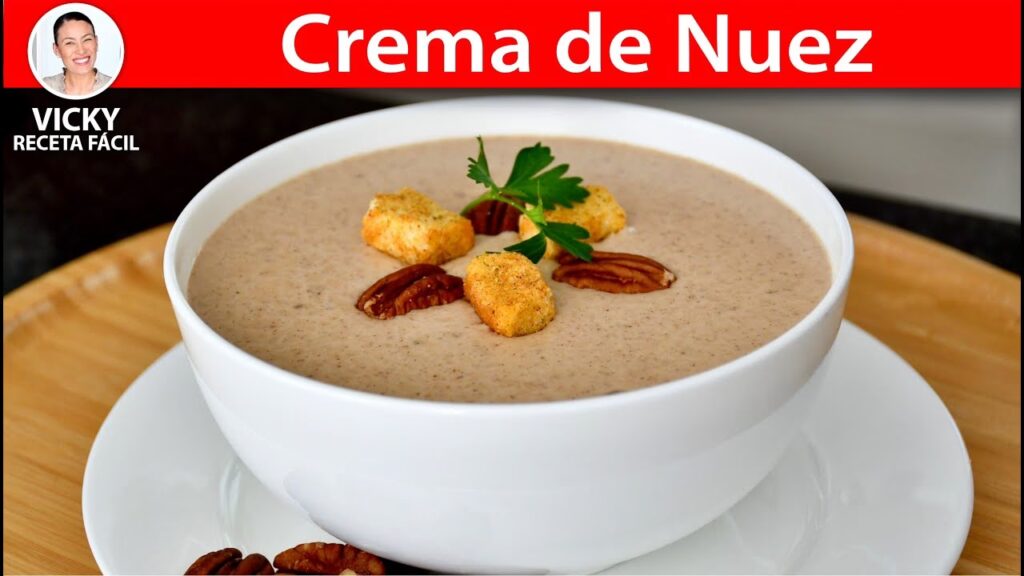 Crema de Nuez: El Secreto Cremoso para tus Postres