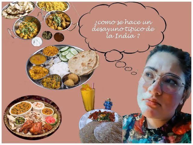 ¿Cuál es el desayuno típico en la India?