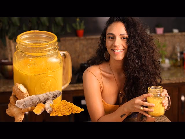 ¿Cómo se prepara la leche dorada?