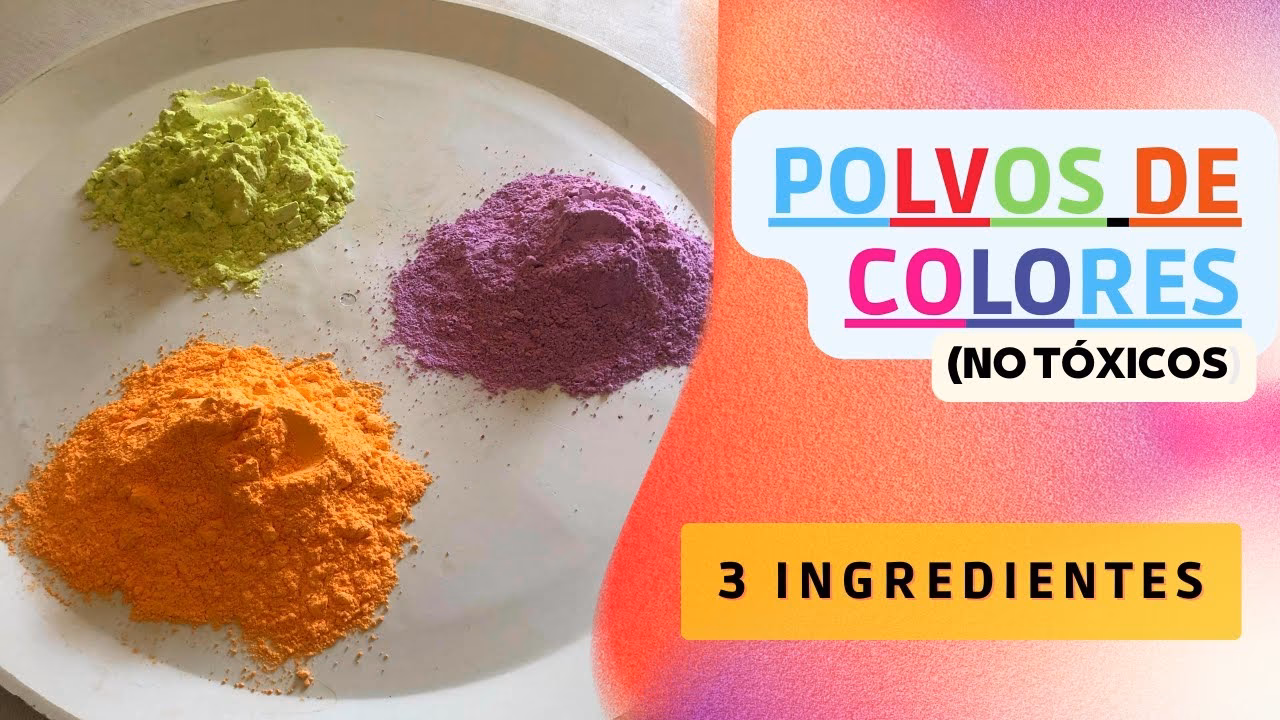 &iquest;C&oacute;mo se llaman los polvos de colores de la India?