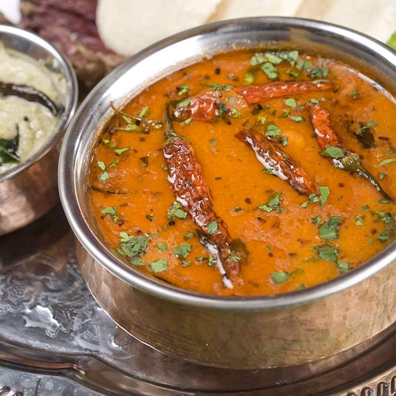 &iquest;Qu&eacute; es sambar comida?